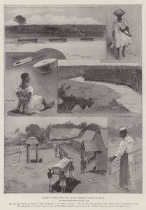 Escenas en Sierra Leona, con la columna del Capitán Carleton hacia Falaba